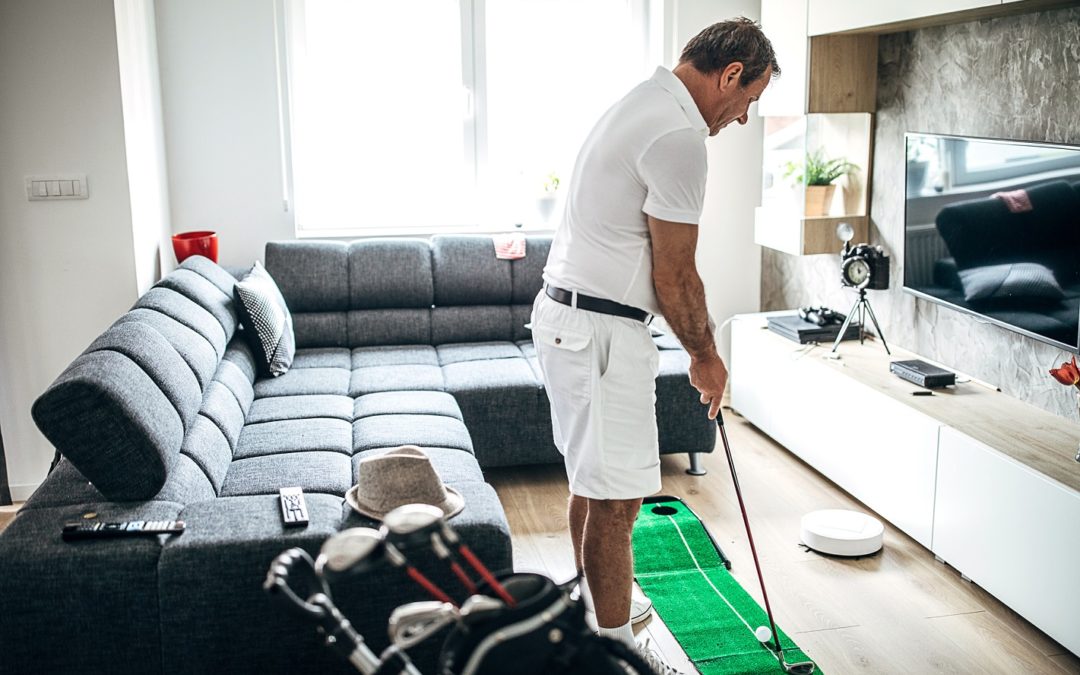 Toutes les étapes pour s’entraîner au golf chez soi