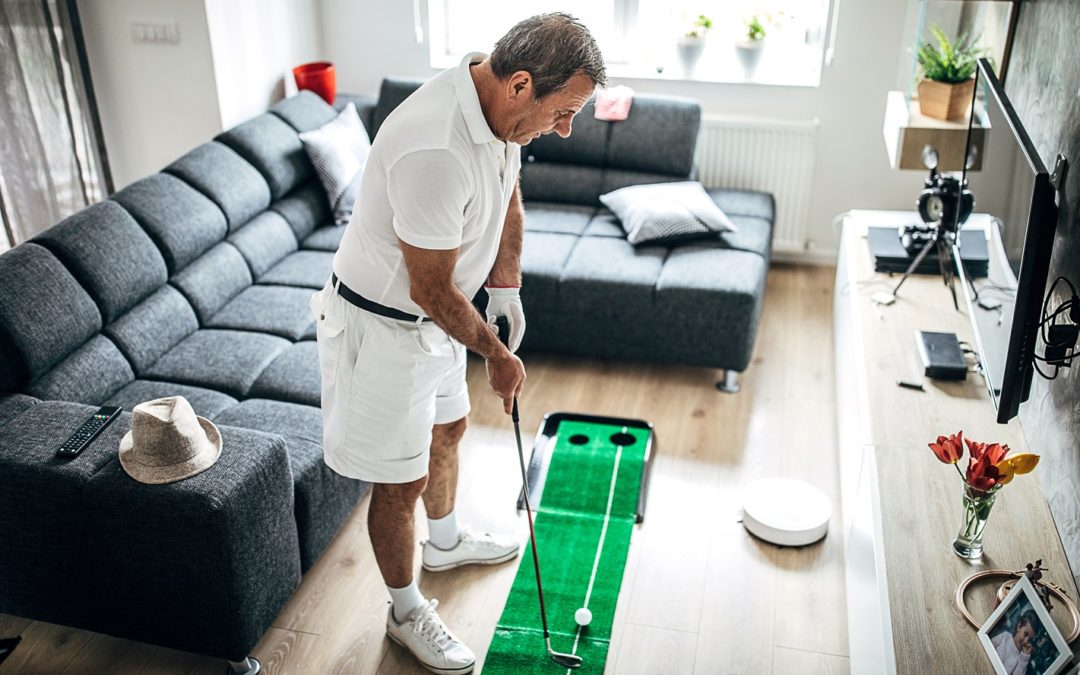 Les avantages à s’entraîner au golf à la maison